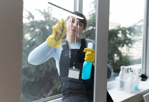 Nettoyage de vitres intérieures et extérieures à Amance